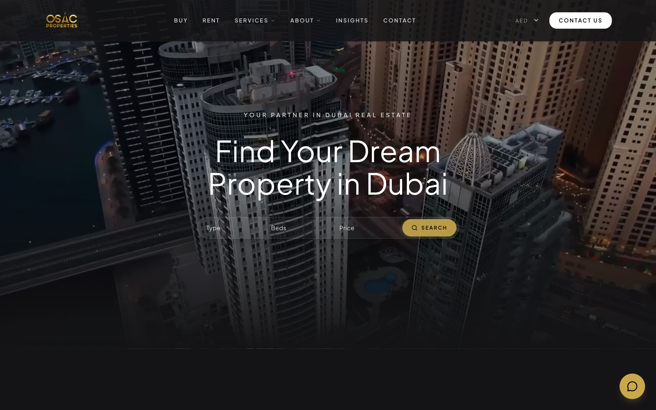 OSAC Properties website