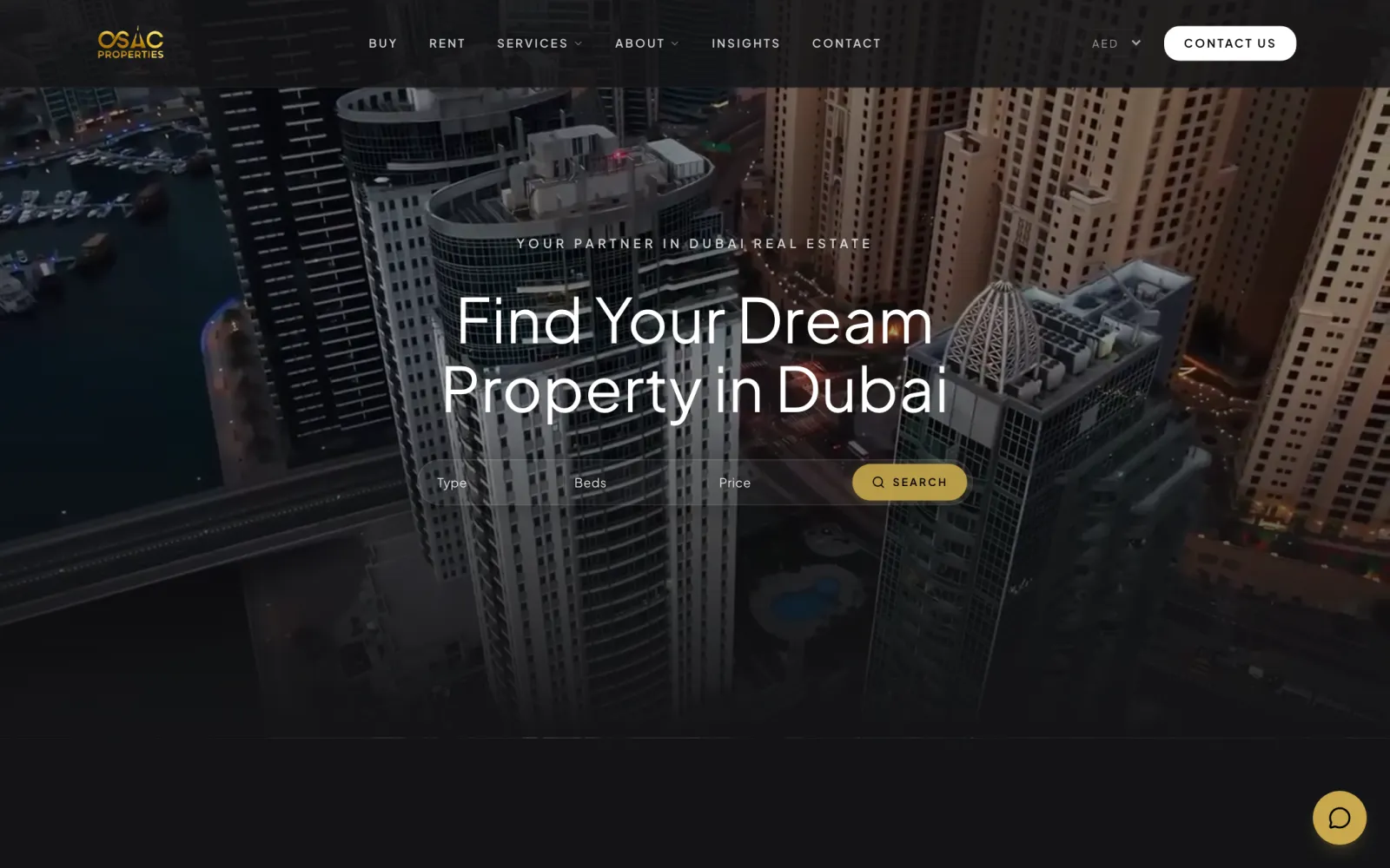 OSAC Properties website